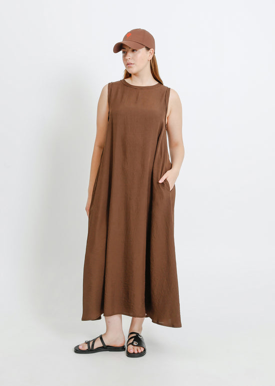 CAMPBELL DRESS / COFFEE