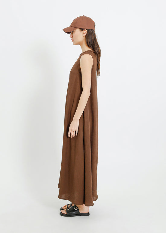 CAMPBELL DRESS / COFFEE