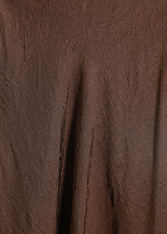 AVENUE DRESS / COFFEE