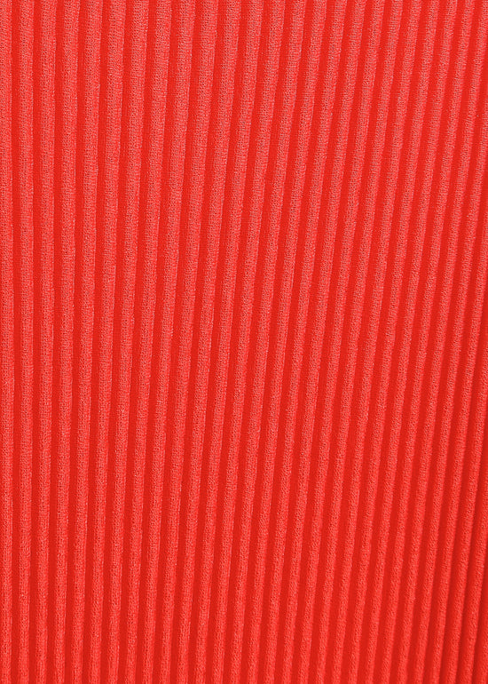 MADISON PLEAT TOP / RED