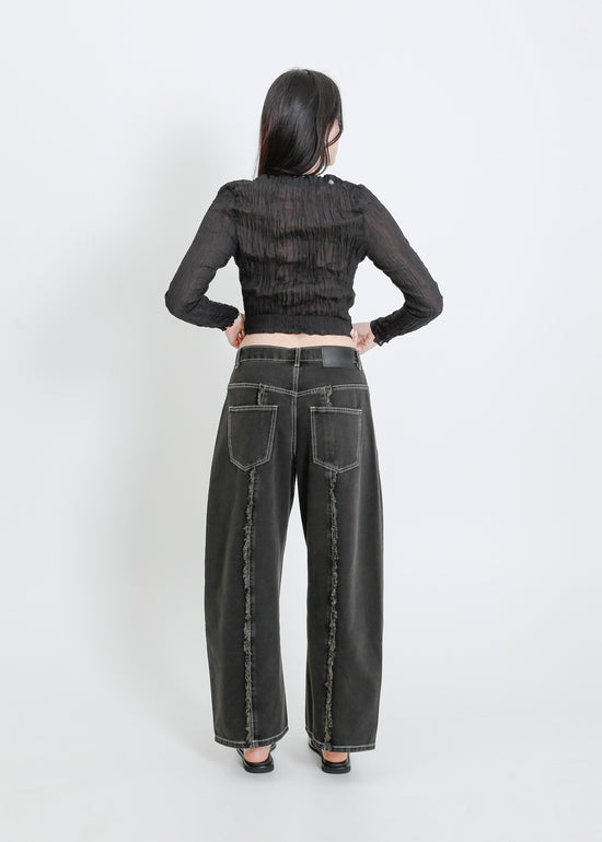 LOU JEAN / DIRTY BLACK WASH