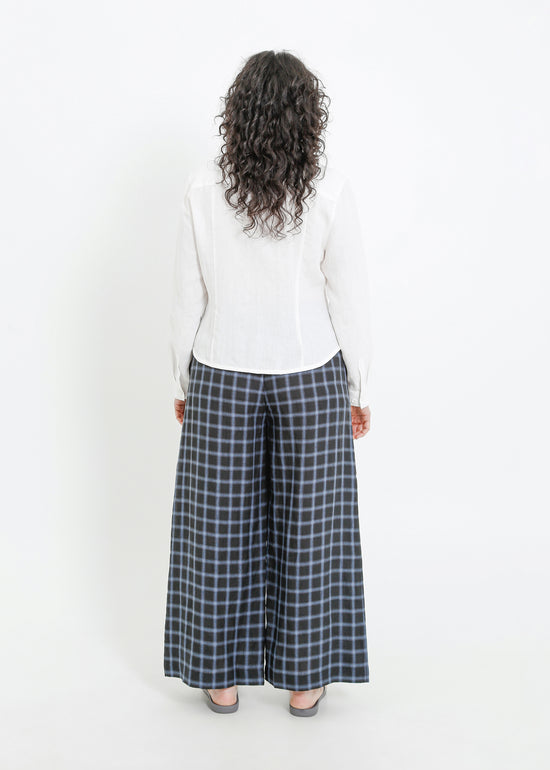 AMIRA PANT / BLACK-TEAL