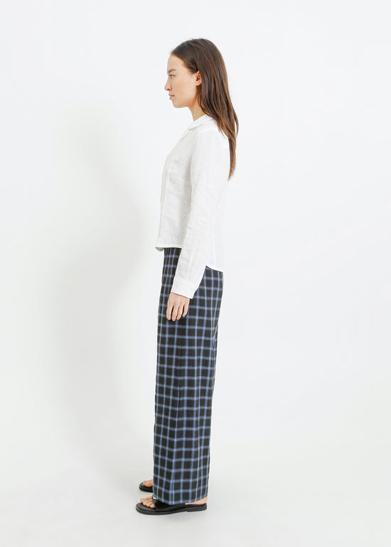 AMIRA PANT / BLACK-TEAL