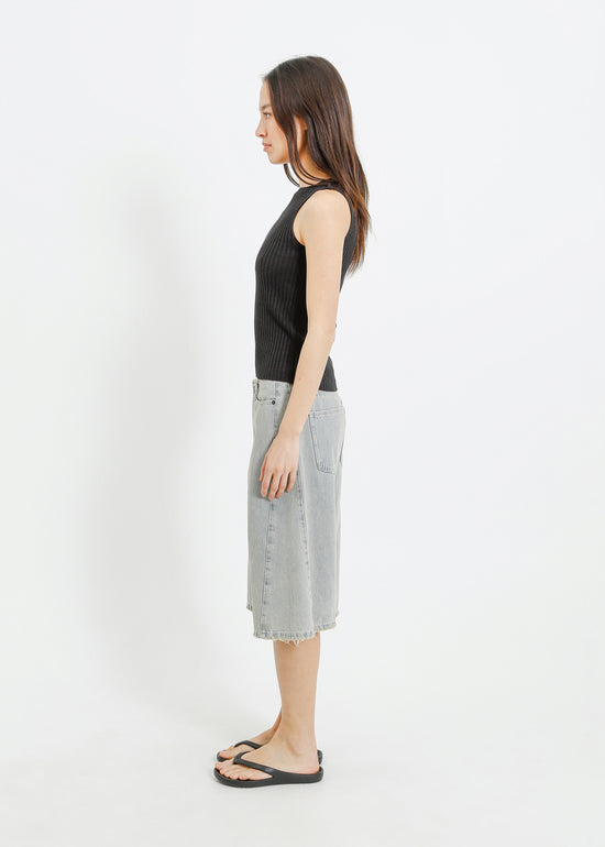 RADAR KNIT TANK / CHARCOAL