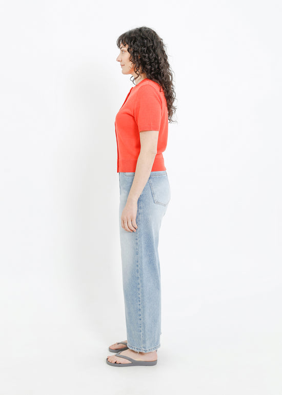 TAITE KNIT CARDI / RED