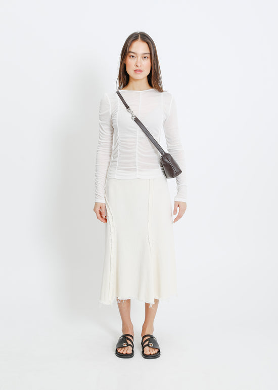 MALO LEATHER BAG / MAHOGANY