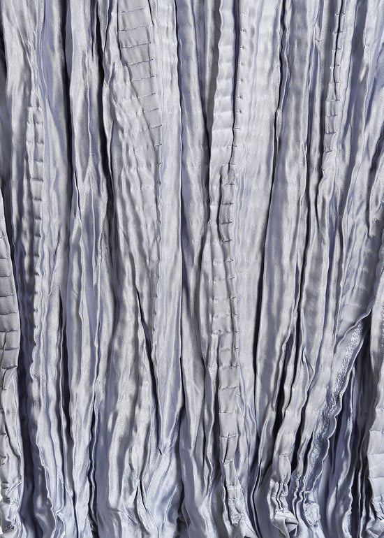 CLOVER PLEAT TOP / SILVER