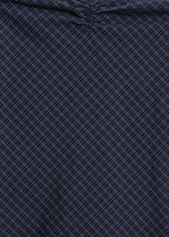 Cedar Dress / Black-Navy Check
