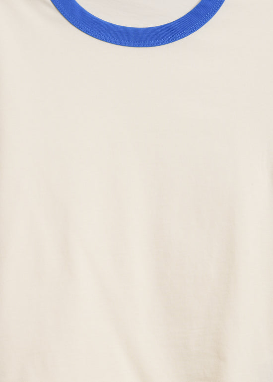 Kurt Tee / Cream-Blue