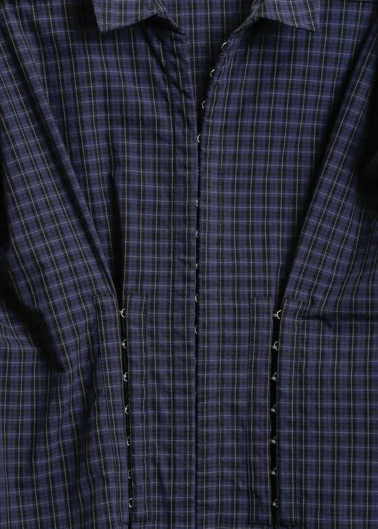 Darwin Shirt / Black-Navy Check