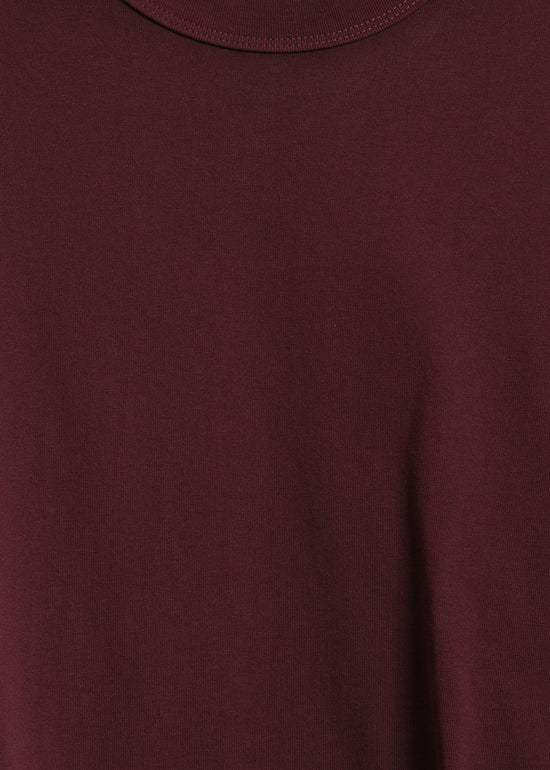 Franki Tee / Burnt Maroon