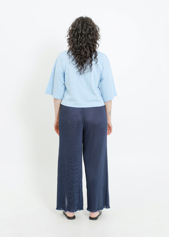 MIA PLEAT PANT / NAVY