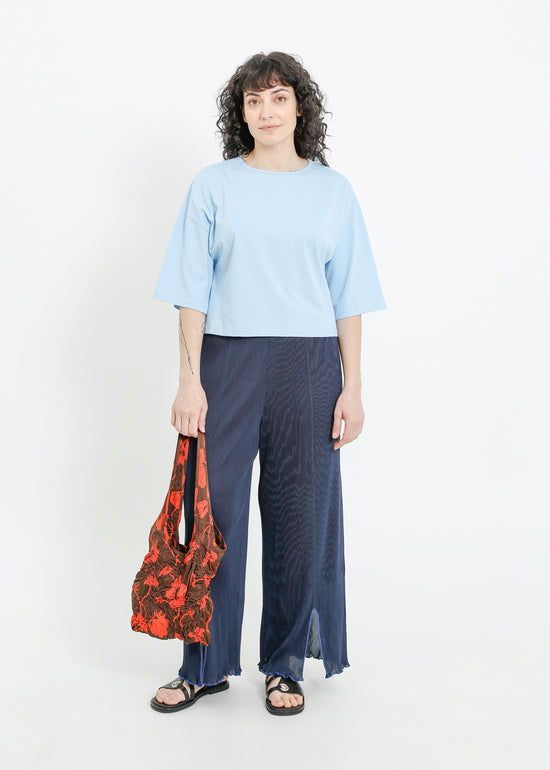 MIA PLEAT PANT / NAVY