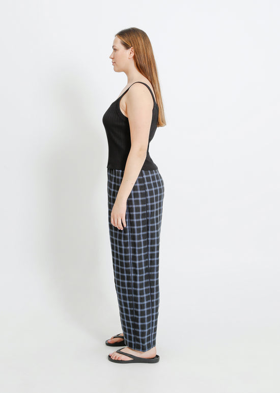 COOPER PANT / BLACK-TEAL