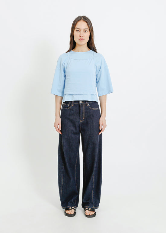 RAMONE TWIN SET / PALE BLUE