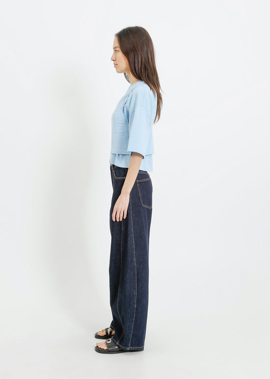 RAMONE TWIN SET / PALE BLUE