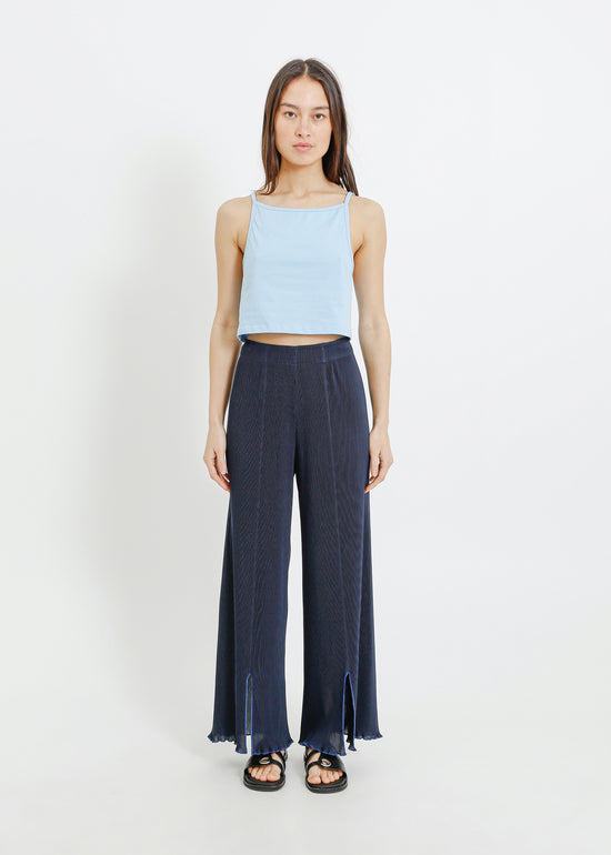 MIA PLEAT PANT / NAVY