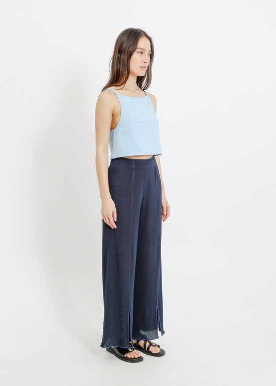 MIA PLEAT PANT / NAVY