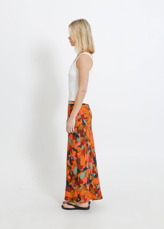 BENNIE SKIRT / PEONY PARADE
