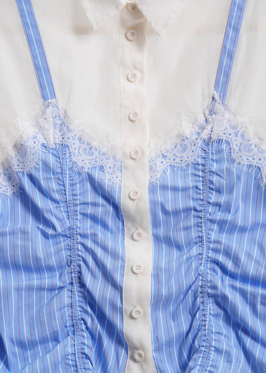 Saint Blouse / Blue-White-Red