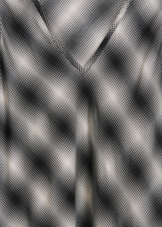 Dee Dress / White-Black