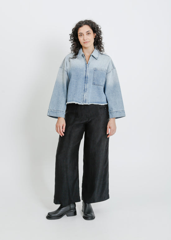 CHICAGO DENIM JACKET / LIGHT INDIGO OMBRÉ