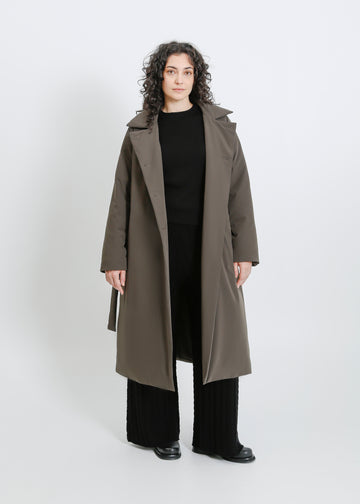 ELLERY COAT / CLOVE