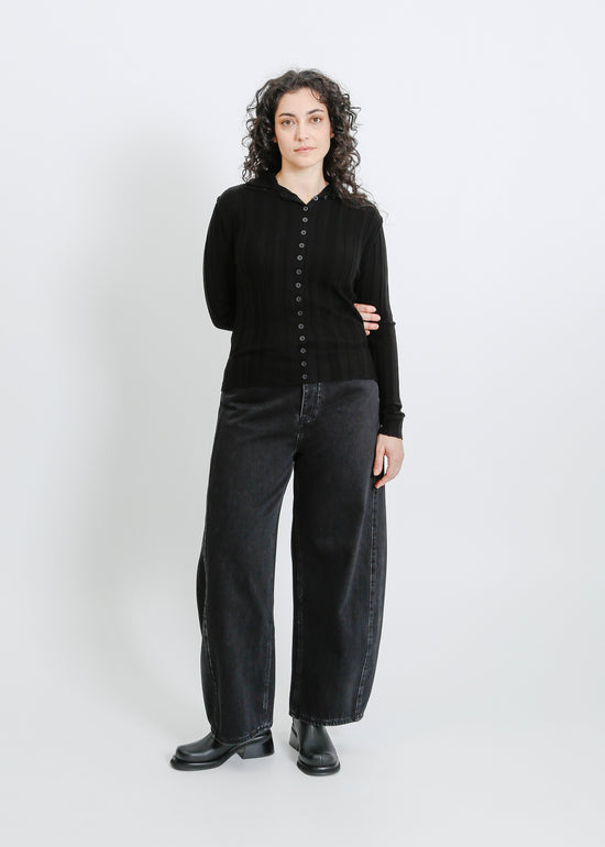 SEDONA KNIT CARDI / BLACK