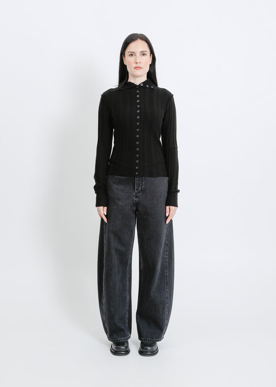 SEDONA KNIT CARDI / BLACK