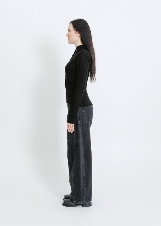 SEDONA KNIT CARDI / BLACK