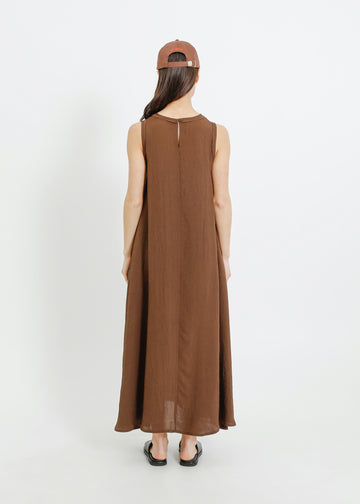 CAMPBELL DRESS / COFFEE