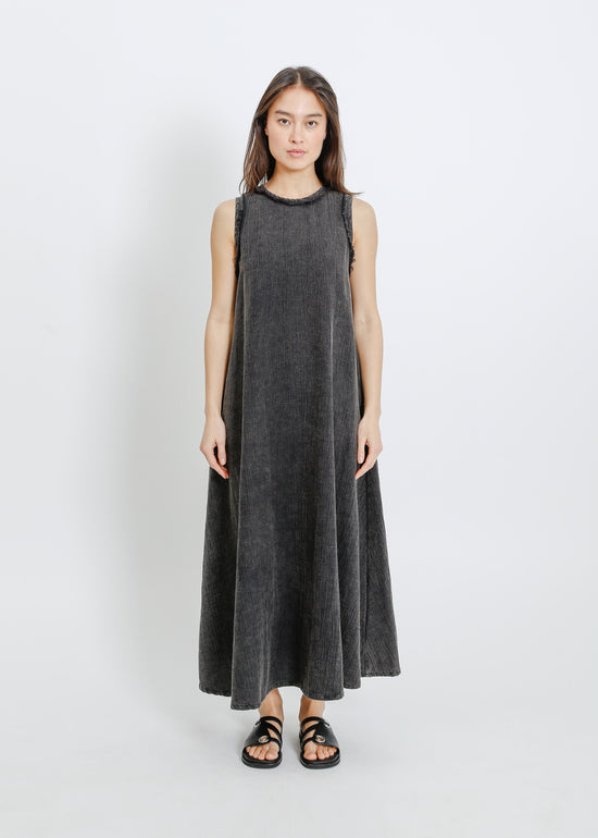 CAMPBELL DRESS / WASHED BLACK