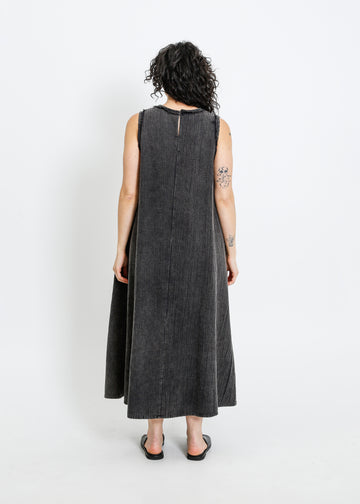 CAMPBELL DRESS / WASHED BLACK