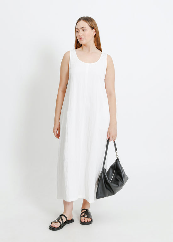 DION DRESS / WHITE