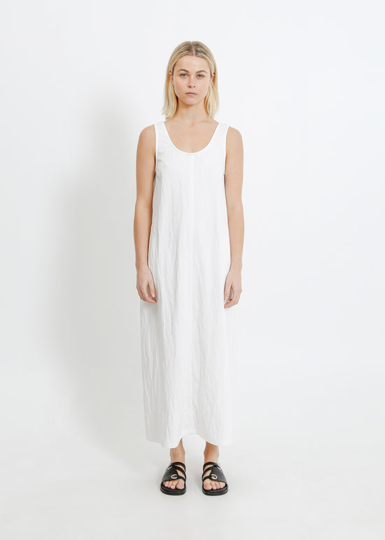 DION DRESS / WHITE