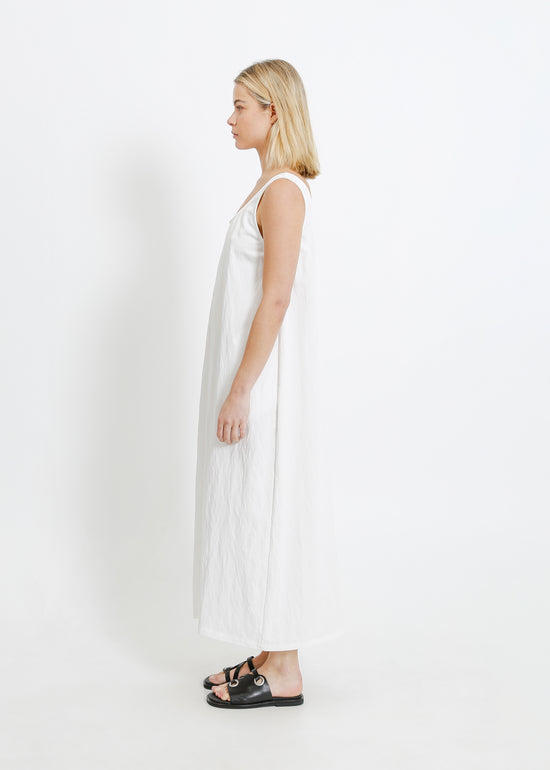 DION DRESS / WHITE