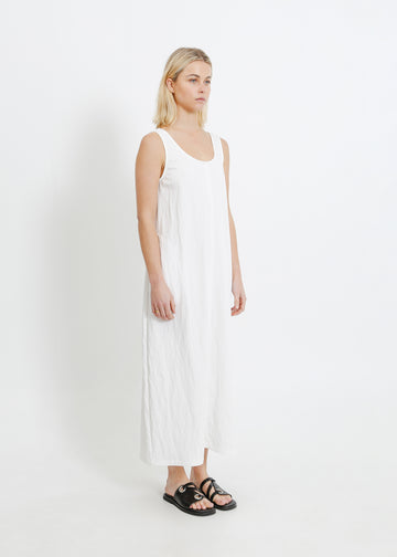 DION DRESS / WHITE