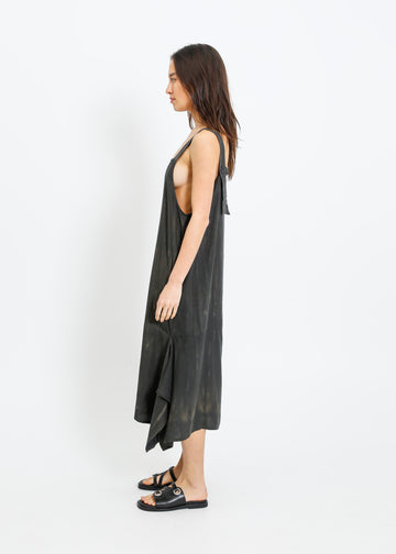 BANDIT PINAFORE / WASHED KHAKI