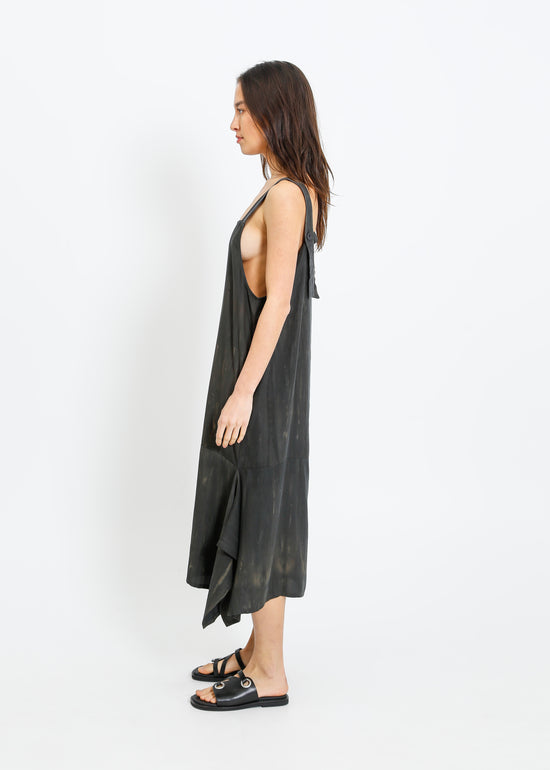 BANDIT PINAFORE / WASHED KHAKI