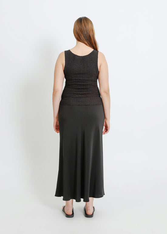 MAVERICK PLEAT TANK / BLACK