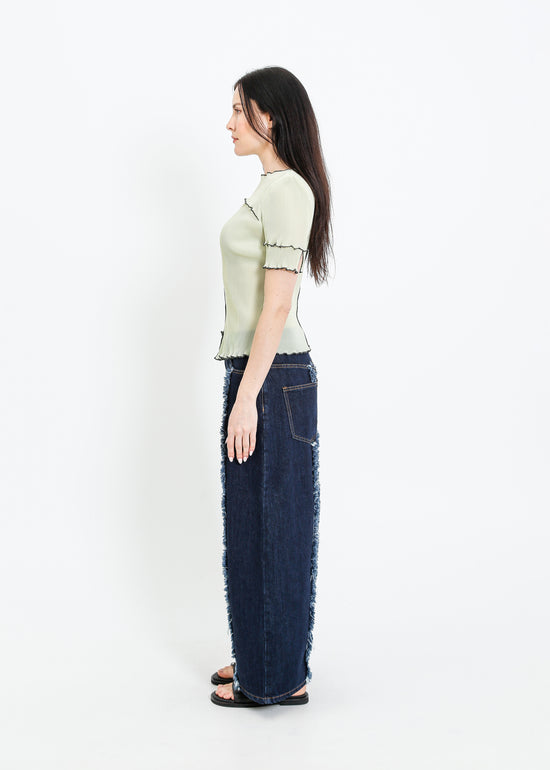 WALKER PLEAT TOP / SAGE