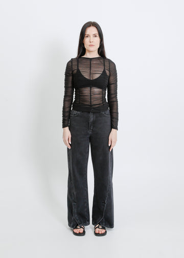 CLEM TOP / BLACK