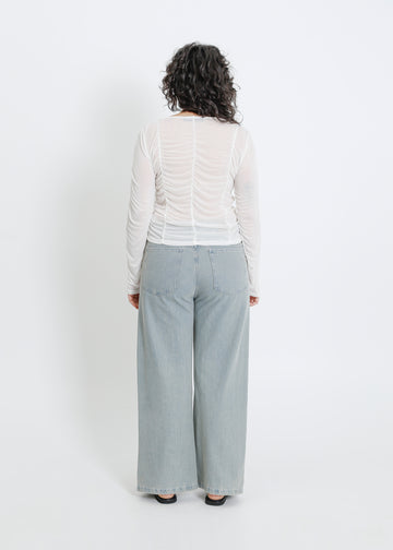CLEM TOP / WHITE