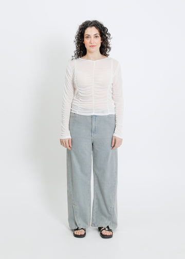 CLEM TOP / WHITE