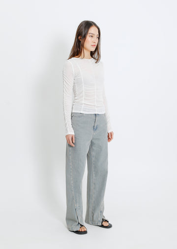 CLEM TOP / WHITE