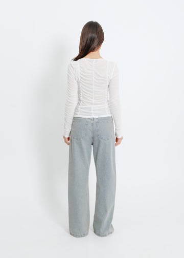 CLEM TOP / WHITE