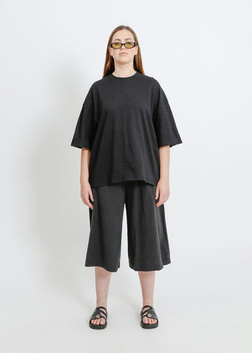 RONNIE OVERSIZE TEE / BLACK