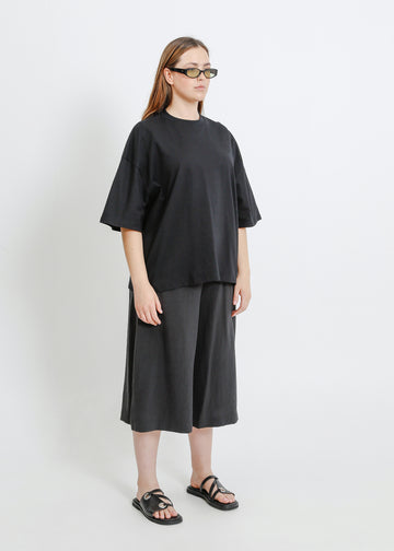 RONNIE OVERSIZE TEE / BLACK