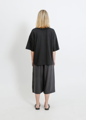 RONNIE OVERSIZE TEE / BLACK