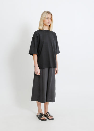RONNIE OVERSIZE TEE / BLACK
